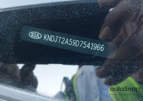 2013 Kia Soul из США, поврежденный, VIN KNDJT2A59D7541966